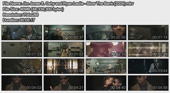 Jim Jones ft. Oshy and Ryan Leslie - Blow The Bank (2009)